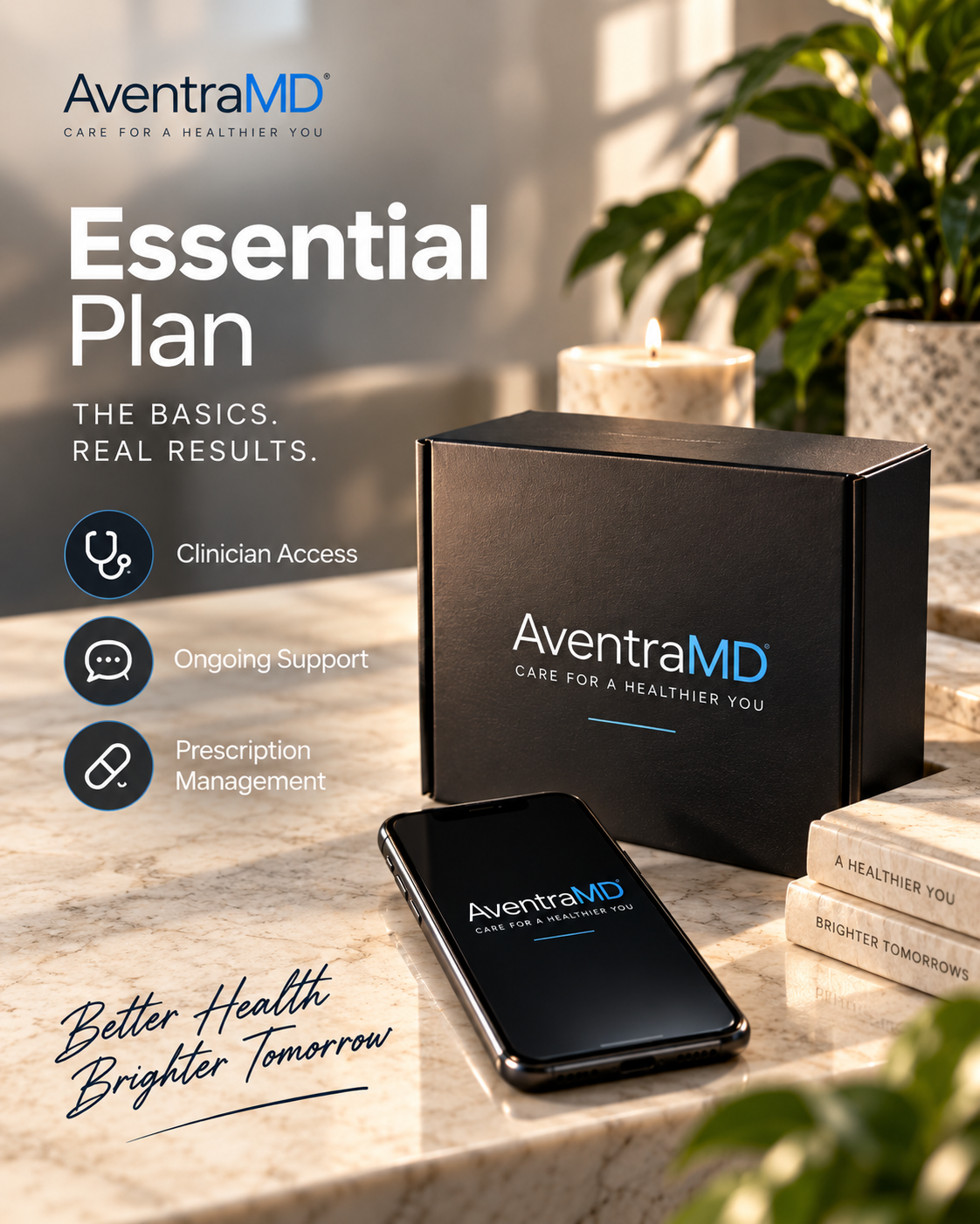 AventraMD Essential Plan everyday care package