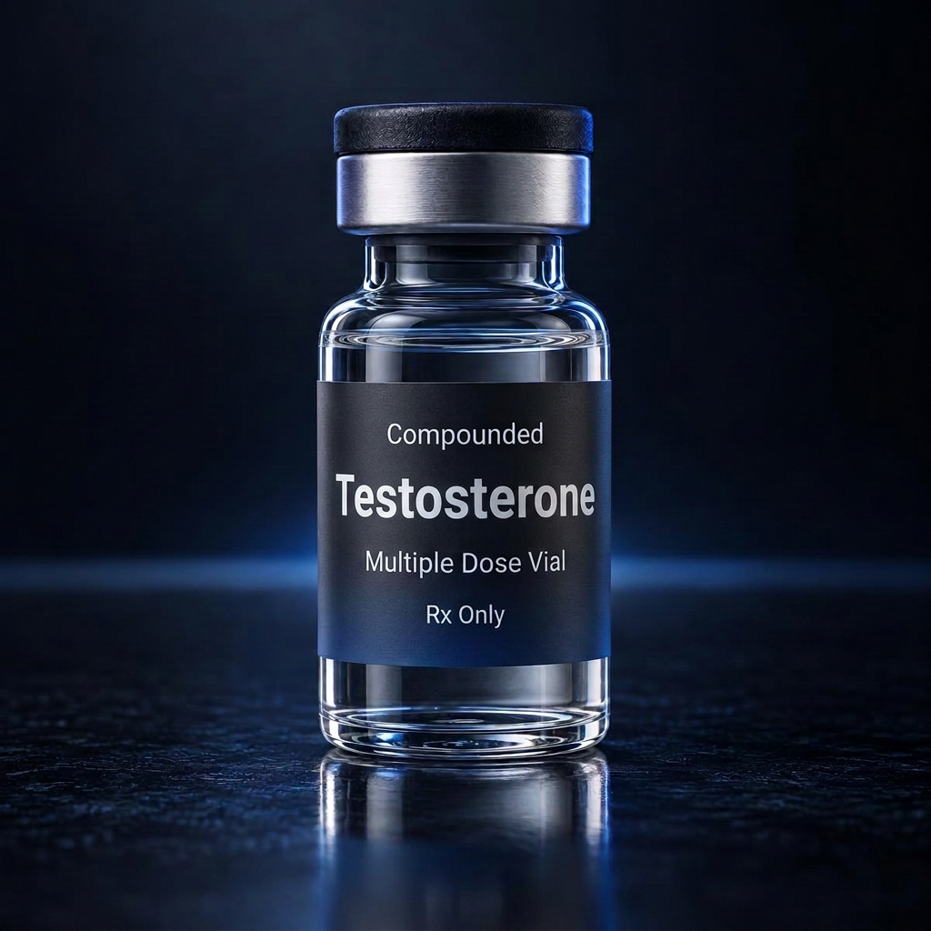 Testosterone product presentation