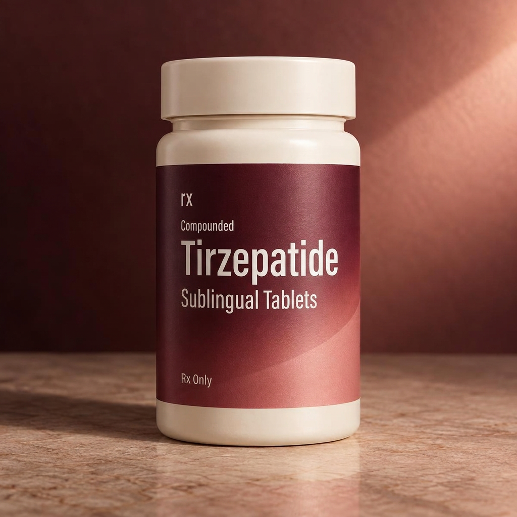 Sublingual tirzepatide product presentation